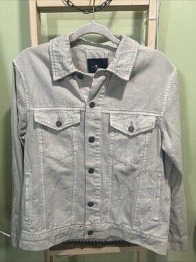 7 For All Mankind Classic Trucker Denim Jean Jacket Size Small